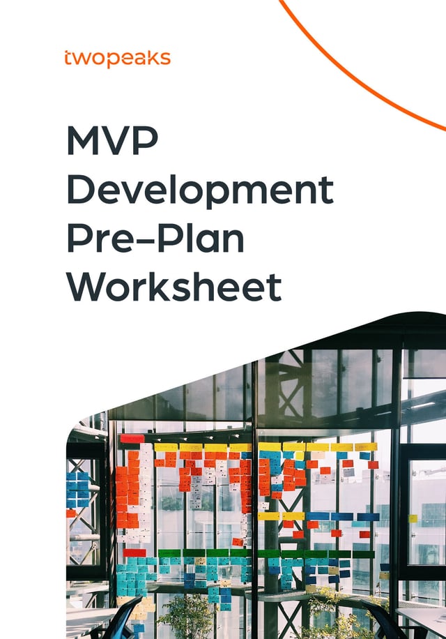 MVP Development Pre-Plan Worksheet in light color MVP Development Pre-Plan Worksheet in light color